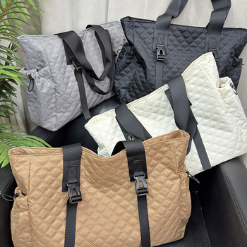 Nylon torba preko ramena za putovanja — prozračna, ultra lagana, uzorak životinja, podstava od poliestera, gradski street stil