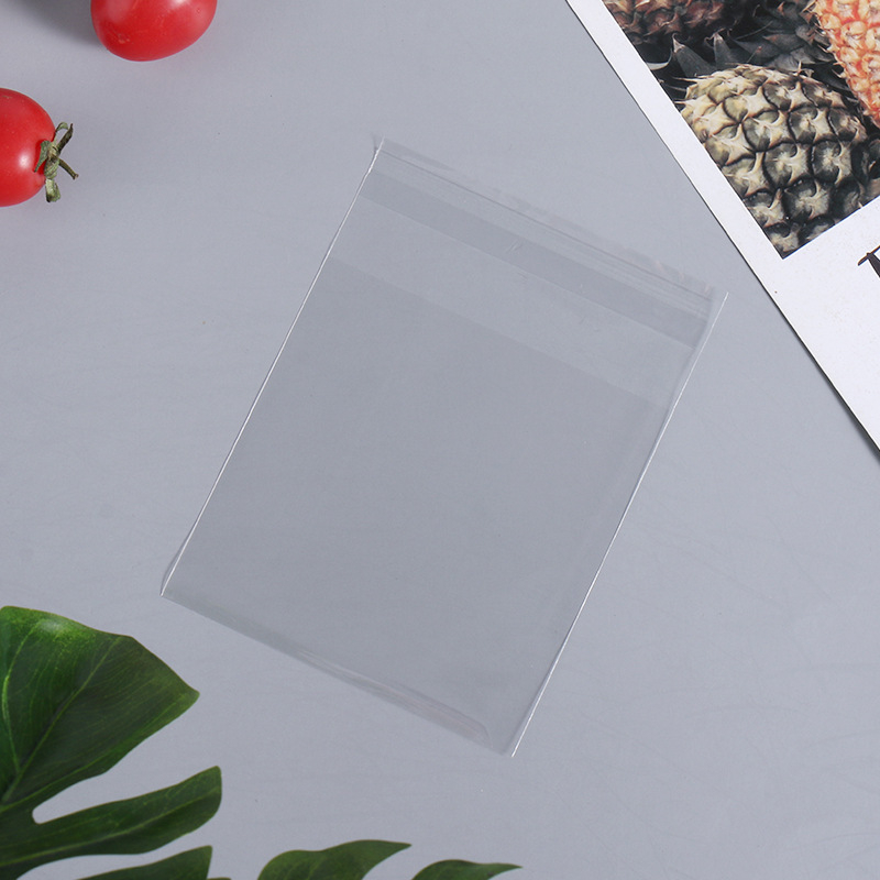 Pungi de ambalare biscuiți cu crocant de gălbenuș, pungi autoadezive OPP, 100 buc./pachet