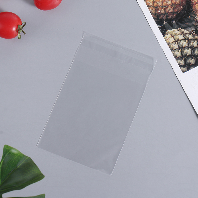 Pungi de ambalare biscuiți cu crocant de gălbenuș, pungi autoadezive OPP, 100 buc./pachet