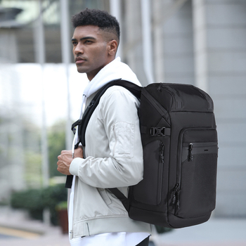 Ruksak za laptop, vodootporan Oxford materijal, kapacitet 20–35 L, lagan, višestruki pretinci, gradski stil