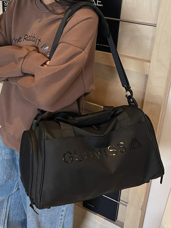 Unisex torba za fitness i putovanja s odjeljkom suho–mokra, lagana Oxford tkanina, prozračna i vodootporna