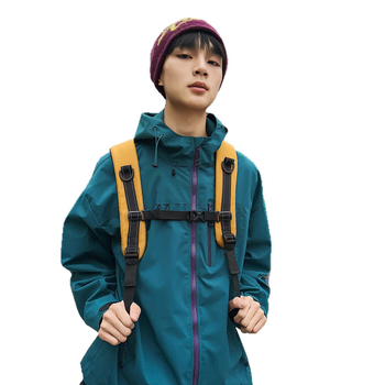 Nylon ruksak unisex, 20–35 L, zakrivljeni kaiševi, pretinac za prijenosno, zaštita kralježnice
