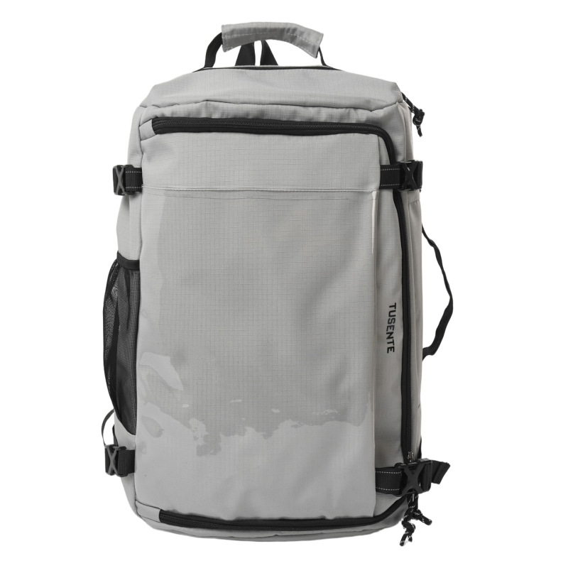 Nylon ruksak unisex, 20–35 L, zakrivljeni kaiševi, pretinac za prijenosno, zaštita kralježnice