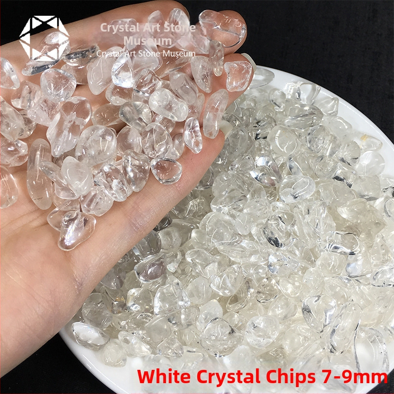 Ornament din piatră demagnetizantă – piatră de cristal brută, stil modern minimalist, ambalaj din carton