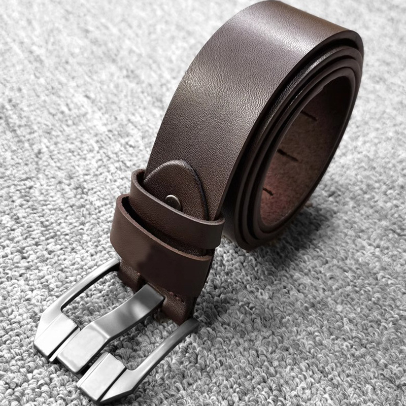 Muški kaiš od PU kože s kopčom od legure, zatvaranje s pinom, širina 2–4 cm, kineski retro stil.