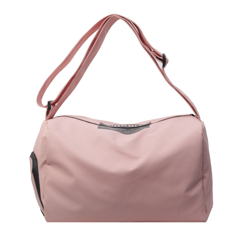 Unisex crossbody torba za jogu i fitness s odjelom suho/mokro, kapacitet 20–35 L, materijal platno, stil rekreacijskog putovanja