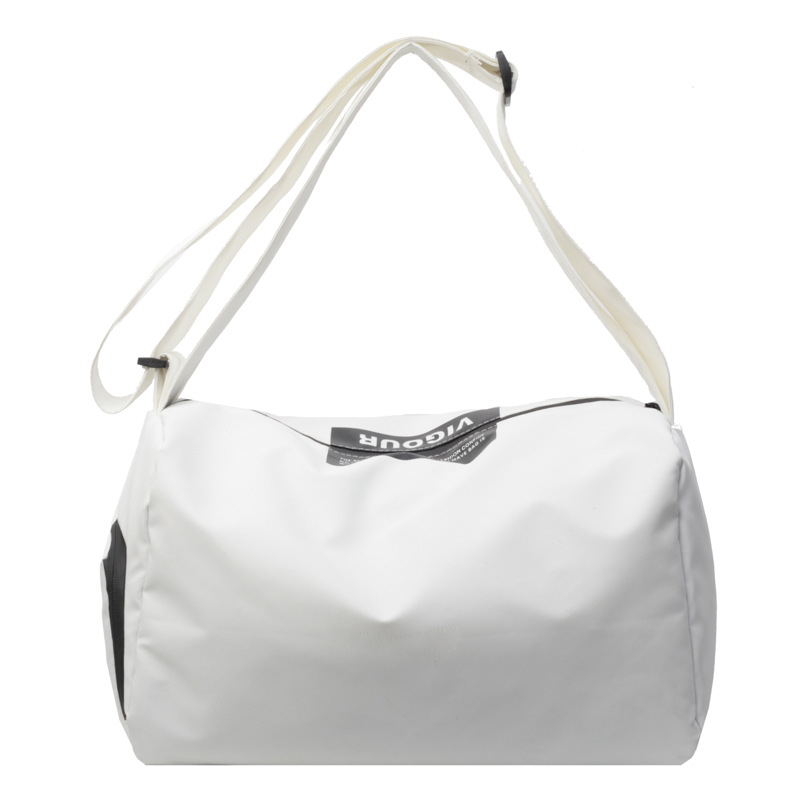 Unisex crossbody torba za jogu i fitness s odjelom suho/mokro, kapacitet 20–35 L, materijal platno, stil rekreacijskog putovanja