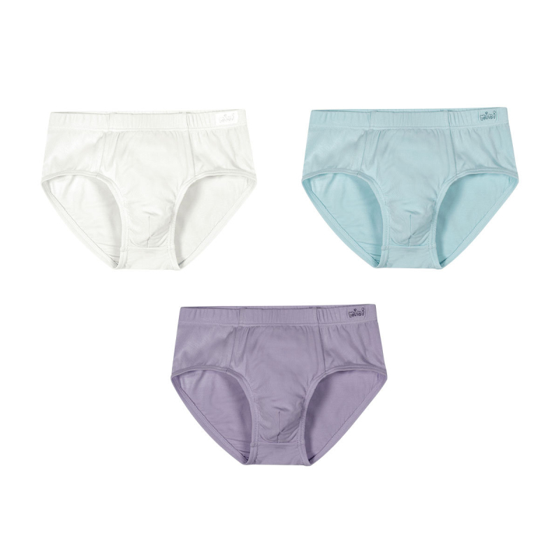 minizone Unisex dječje gaćice — antibakterijske, prozračne, Modal (92% viskozno), Za djecu 3–8 godina, set od tri komada