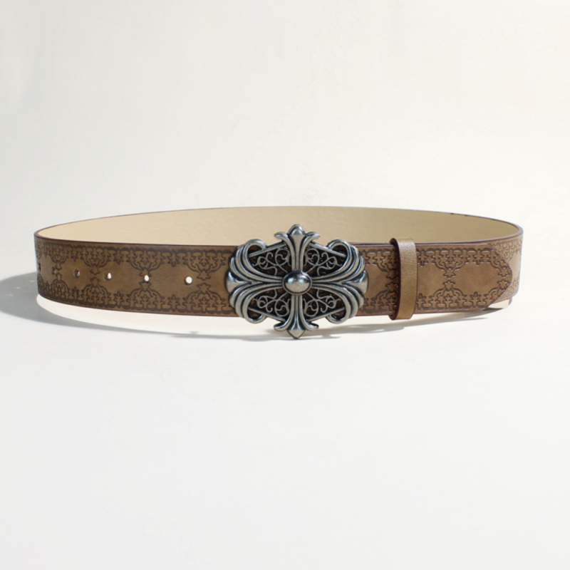 PU kožni pojas s kopčom od legure, snap zatvaranje, širina 3.8 cm, punk streetwear stil, personalizirani stil