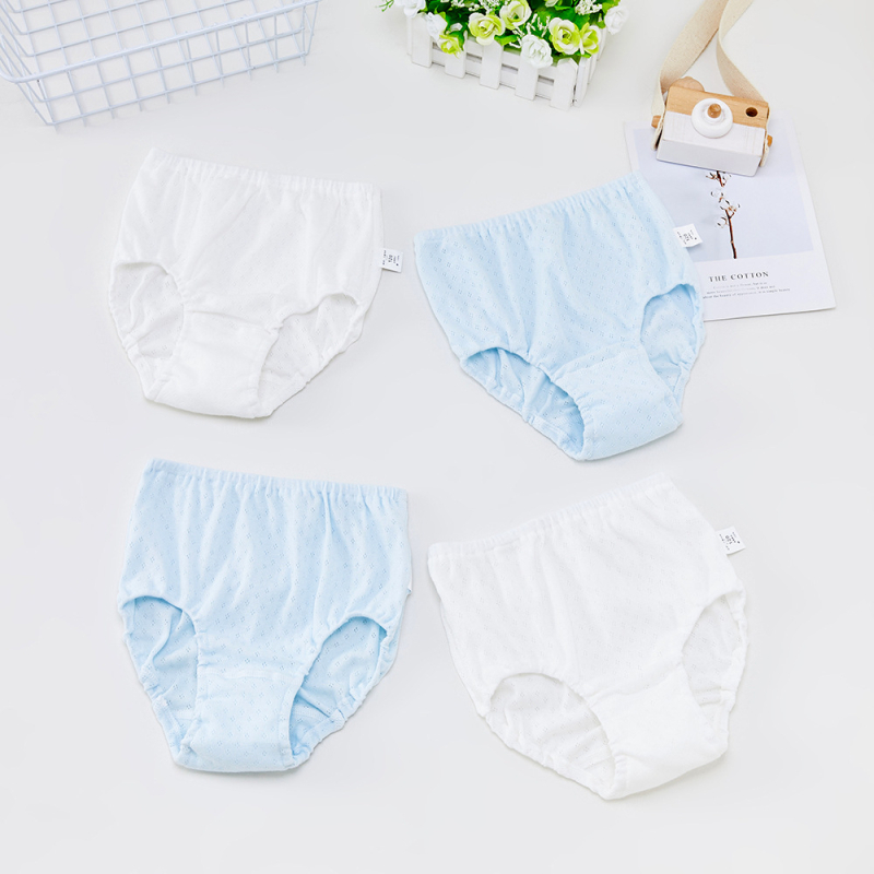 Unisex dječje gaćice od 100% pamuka, mrežaste, prozračne, bezšivne, za djecu 3–8 godina