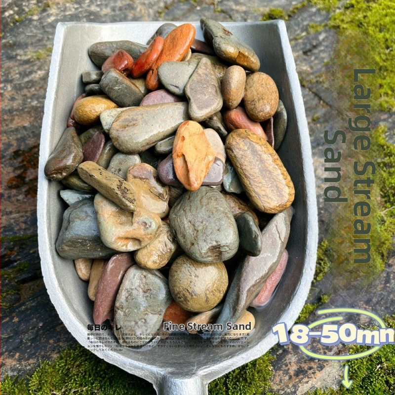 Kertészeti kő dekor — műanyag anyag; száraz tájkép stílus; kültéri használat; kategória: kertkövek