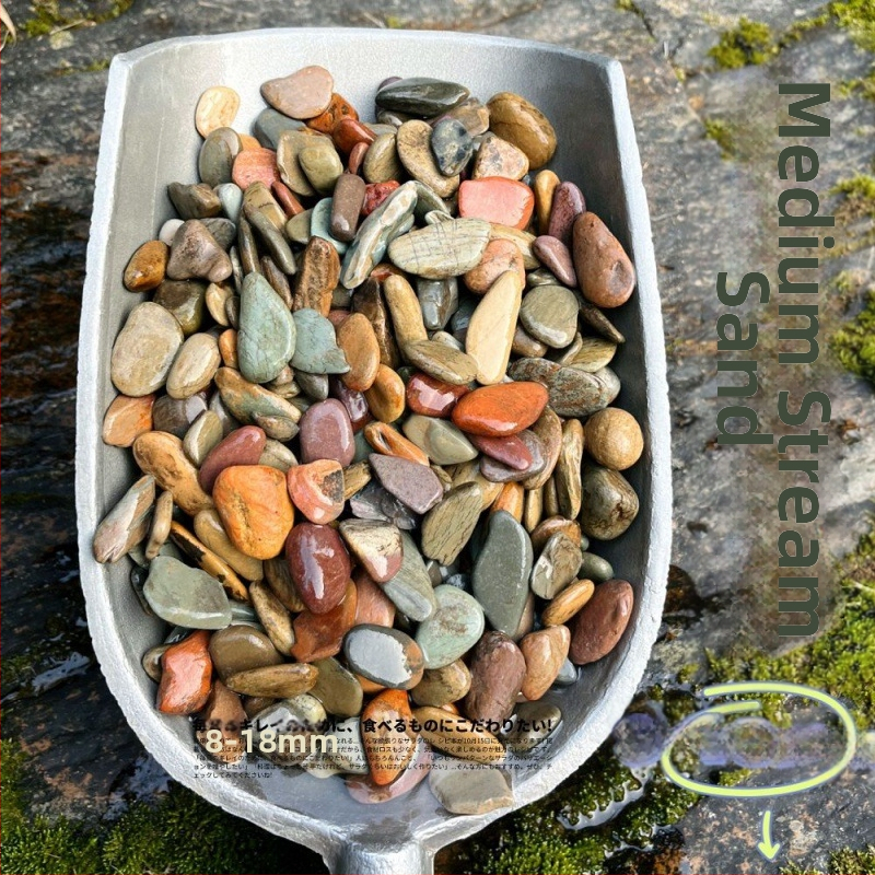 Kertészeti kő dekor — műanyag anyag; száraz tájkép stílus; kültéri használat; kategória: kertkövek