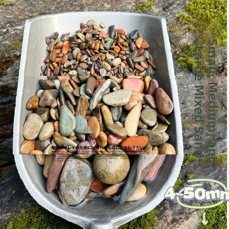 Kertészeti kő dekor — műanyag anyag; száraz tájkép stílus; kültéri használat; kategória: kertkövek