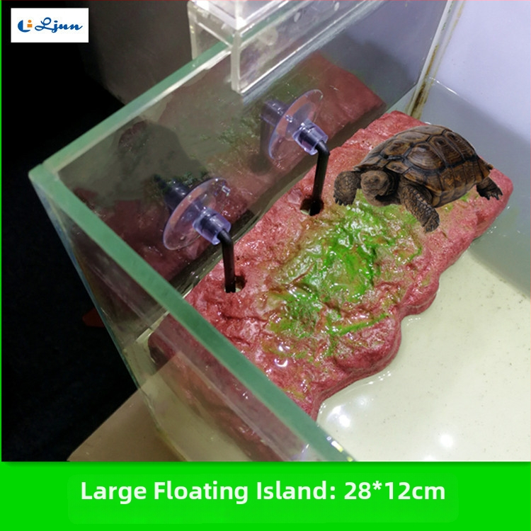 Lebegő teknőspplatform – környezetbarát habanyagból, mászásra és napozásra, tömege 500 g