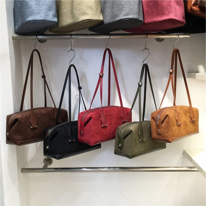 PU koža ramenska crossbody torba, Grass podstava, zatvaranje kapom, proljeće 2025 izdanje, svakodnevna upotreba