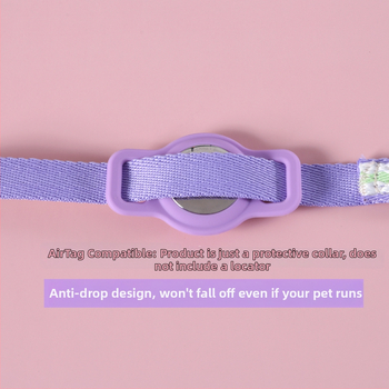 Kiskedvencek nyomkövető gallér védőburkolattal – Bohan, rajzfilm-stílus, anyag: textil, univerzális használat