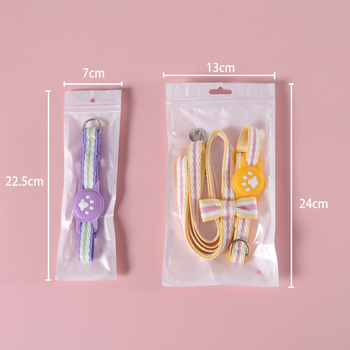 Kiskedvencek nyomkövető gallér védőburkolattal – Bohan, rajzfilm-stílus, anyag: textil, univerzális használat