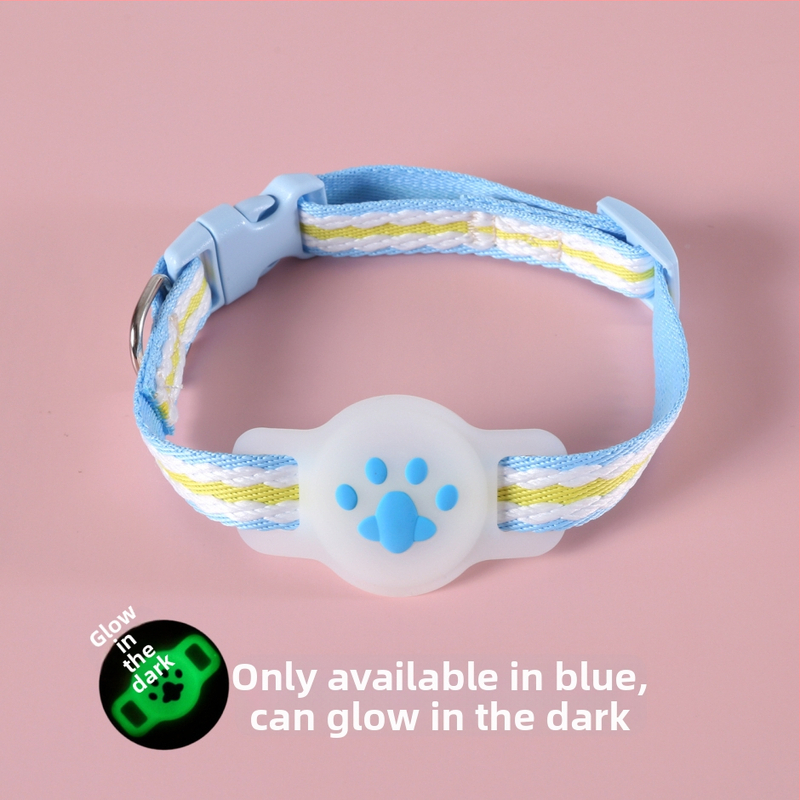 Kiskedvencek nyomkövető gallér védőburkolattal – Bohan, rajzfilm-stílus, anyag: textil, univerzális használat