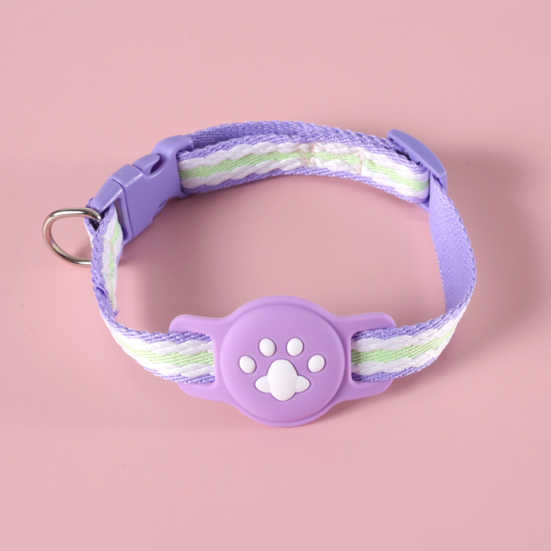 Kiskedvencek nyomkövető gallér védőburkolattal – Bohan, rajzfilm-stílus, anyag: textil, univerzális használat