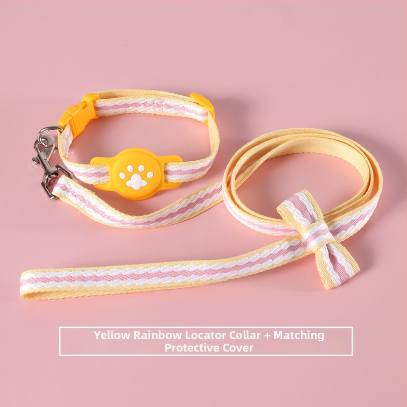 Kiskedvencek nyomkövető gallér védőburkolattal – Bohan, rajzfilm-stílus, anyag: textil, univerzális használat