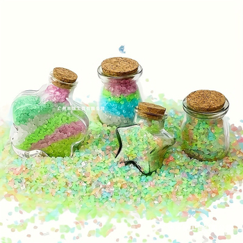 Nisipuri și pietre fluorescente pentru amenajări peisagistice și acvarii – origine China, cutie cu 100 bucăți, 0.025 kg/buc