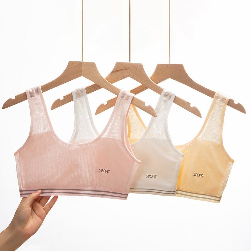 Dievčenský bavlnený top bez rukávov s špagetovými ramienkami, mäkké spracovanie, letné nosenie — 95% bavlna