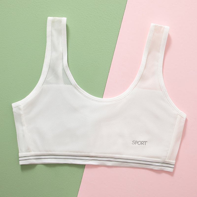 Dievčenský bavlnený top bez rukávov s špagetovými ramienkami, mäkké spracovanie, letné nosenie — 95% bavlna