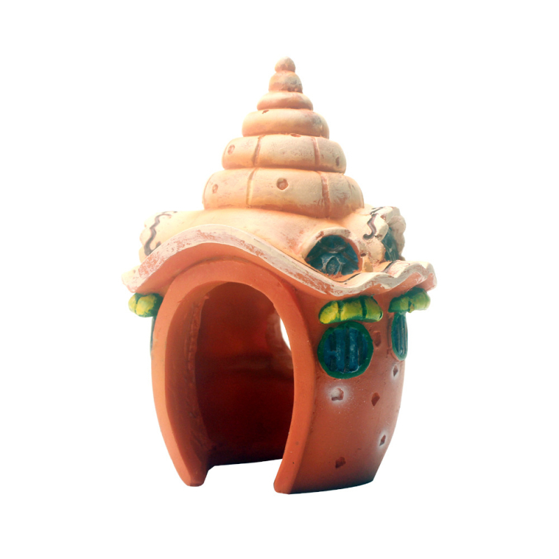 Gyantából készült akvárium táj háttere mohás zátony és korall díszekkel az akvárium dekorációjához