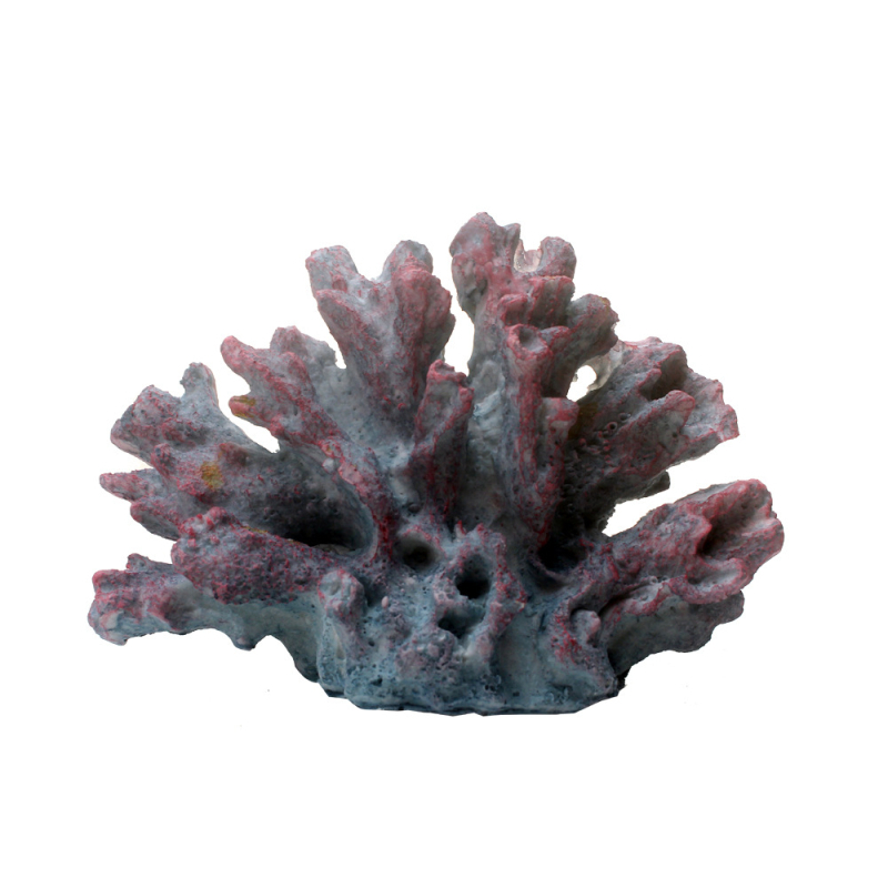 Gyantából készült akvárium táj háttere mohás zátony és korall díszekkel az akvárium dekorációjához