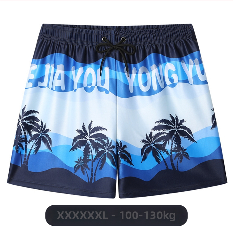 Ανδρικά εκτυπωμένα μαγιό σορτς, πολυεστέρας 88% με επένδυση 12% σπάντεξ, 200 g, στυλ briefs, για κολύμβηση