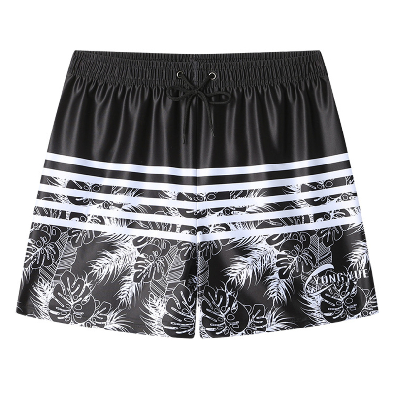 Ανδρικά εκτυπωμένα μαγιό σορτς, πολυεστέρας 88% με επένδυση 12% σπάντεξ, 200 g, στυλ briefs, για κολύμβηση