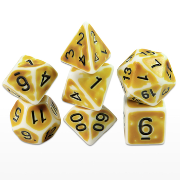 Akrilne kocke za DND – 7 kom, višestrane
