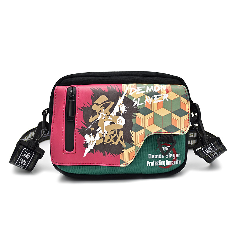 Unisex torba za ramena s anime uzorkom, ulični stil, Oxford materijal, vodootporna, model KBP-5