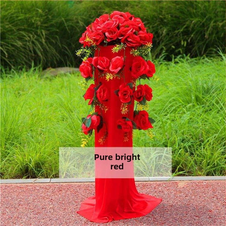 Vas esküvői boltív virágtartóval – teljes esküvői dekorációs készlet