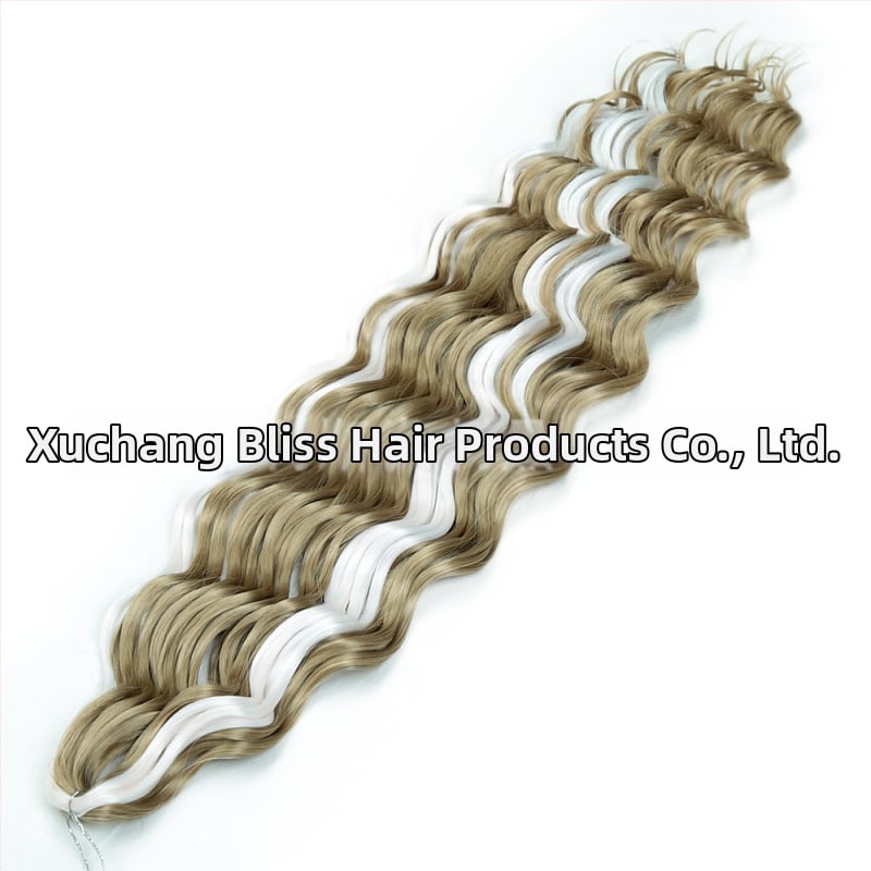 Perucă Anna Curl lungă, bucle mari — păr din fibră rezistentă la temperatură, proces mecanic, stil exotic, fruntea poate fi aliniată sau înclinată, fără perm sau vopsire