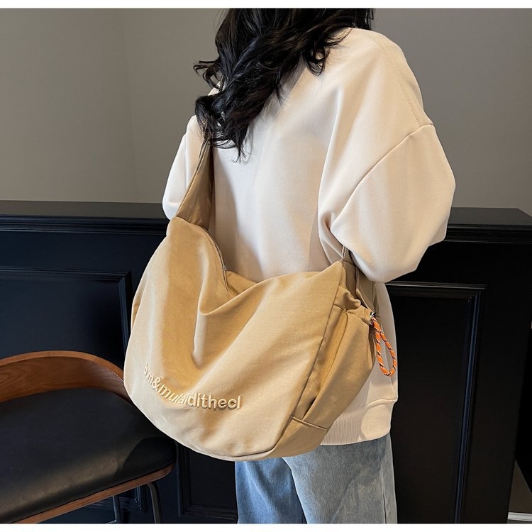 Torba preko ramena za vožnju biciklom od Oxford platna, otporna na habanje, unisex, minimalistički tihi luksuz