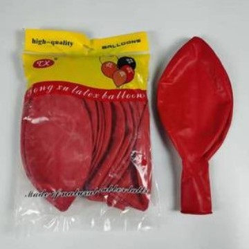 Latex kerek lufik matt felülettel, 10 darabos készlet arka dekorációhoz – születésnap, esküvő