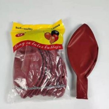 Latex kerek lufik matt felülettel, 10 darabos készlet arka dekorációhoz – születésnap, esküvő