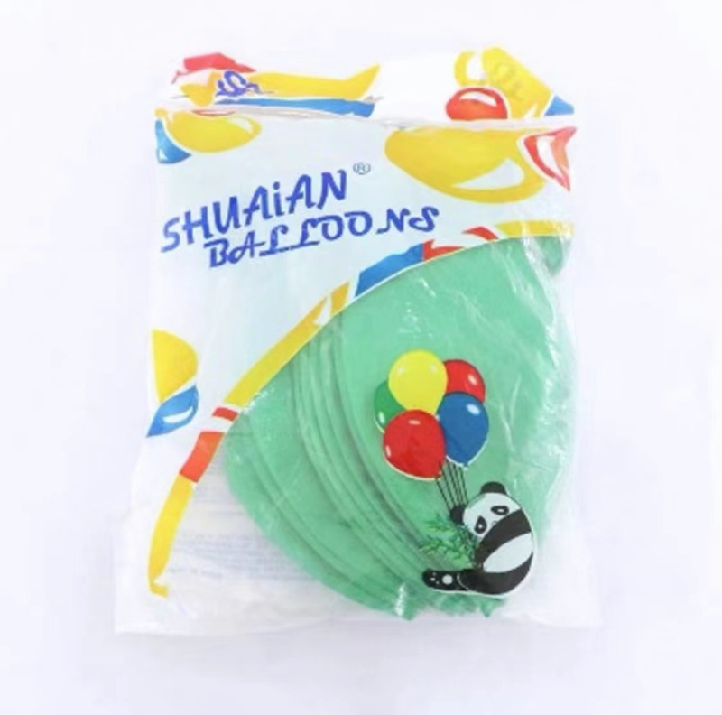 Latex kerek lufik matt felülettel, 10 darabos készlet arka dekorációhoz – születésnap, esküvő