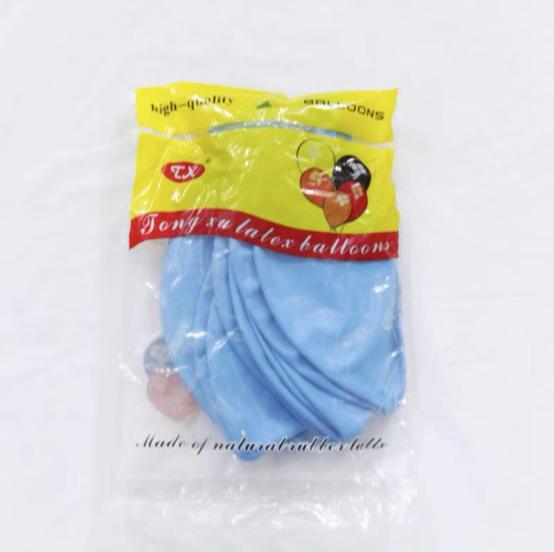 Latex kerek lufik matt felülettel, 10 darabos készlet arka dekorációhoz – születésnap, esküvő