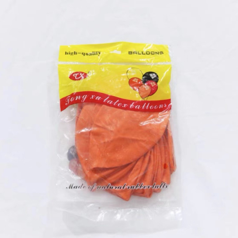 Latex kerek lufik matt felülettel, 10 darabos készlet arka dekorációhoz – születésnap, esküvő