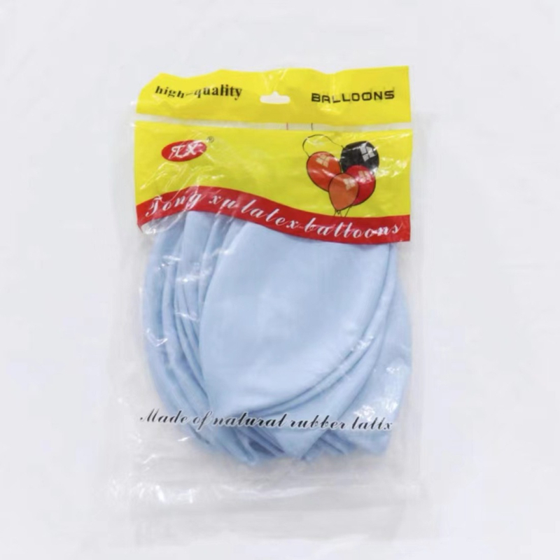 Latex kerek lufik matt felülettel, 10 darabos készlet arka dekorációhoz – születésnap, esküvő