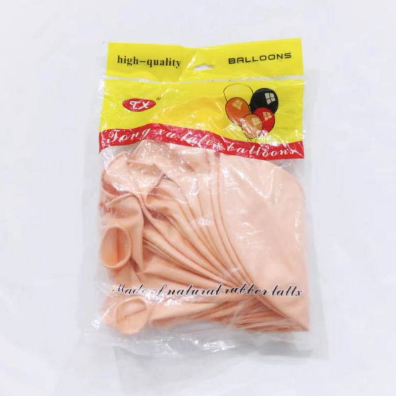 Latex kerek lufik matt felülettel, 10 darabos készlet arka dekorációhoz – születésnap, esküvő