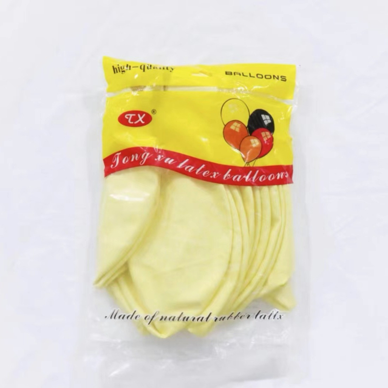 Latex kerek lufik matt felülettel, 10 darabos készlet arka dekorációhoz – születésnap, esküvő