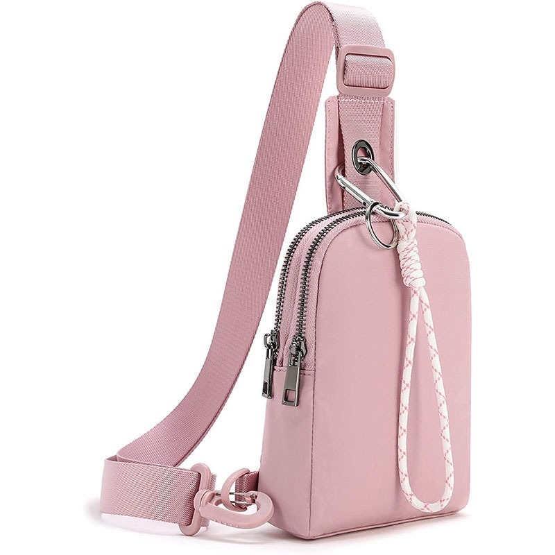 Mini vanjska crossbody torba za unisex – Oxford platno, vodootporna, proširiva, regulabilni ramenski remen, branda Yiheng (Oxford platno, vodootporna, proširiva, regulabilni ramenski remen, unisex)