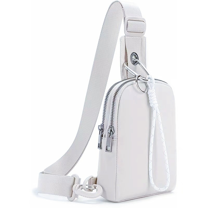 Mini vanjska crossbody torba za unisex – Oxford platno, vodootporna, proširiva, regulabilni ramenski remen, branda Yiheng (Oxford platno, vodootporna, proširiva, regulabilni ramenski remen, unisex)