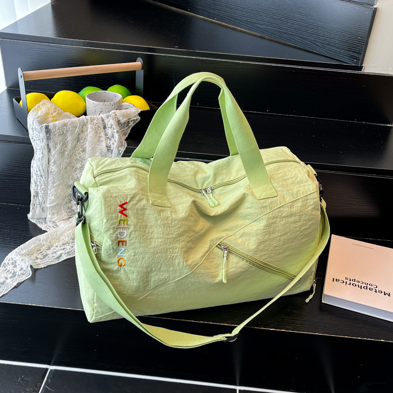 Unisex torba za putovanje na rame od najlona, kapacitet 36–55 L, prozračna, vodootporna, lagana, otporna na habanje, suho–mokra podjela