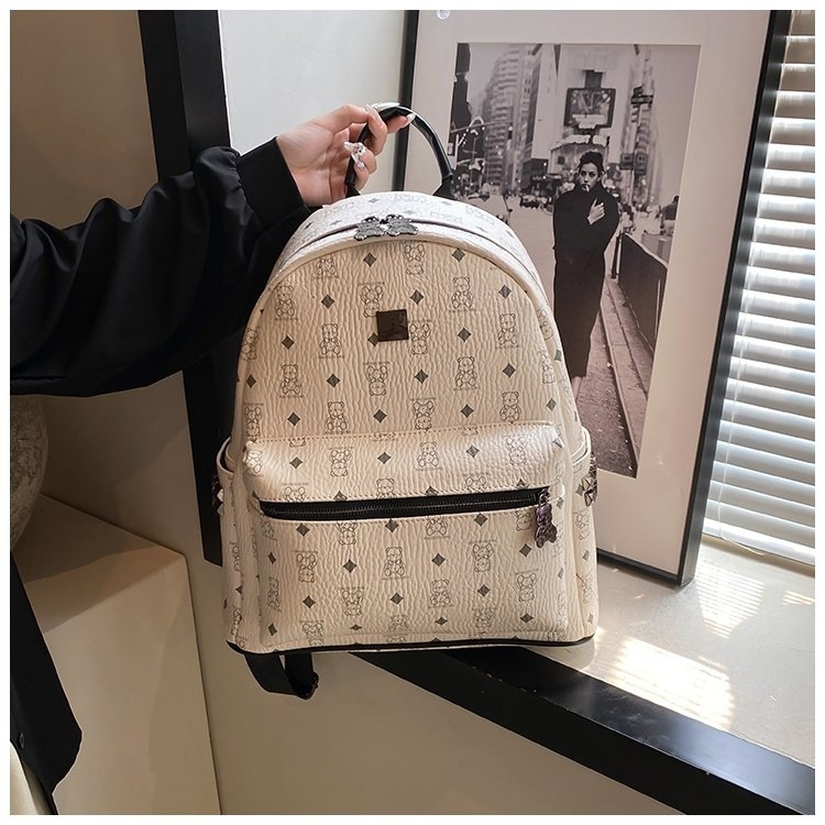 Ruksak 2026 - moderan unisex stil korejskog stila, mekana koža, školska torba velikog kapaciteta