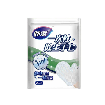 Ръкавици за премахване на прах - Miaojie, микрофибър, регулярна дебелина, Джянсу