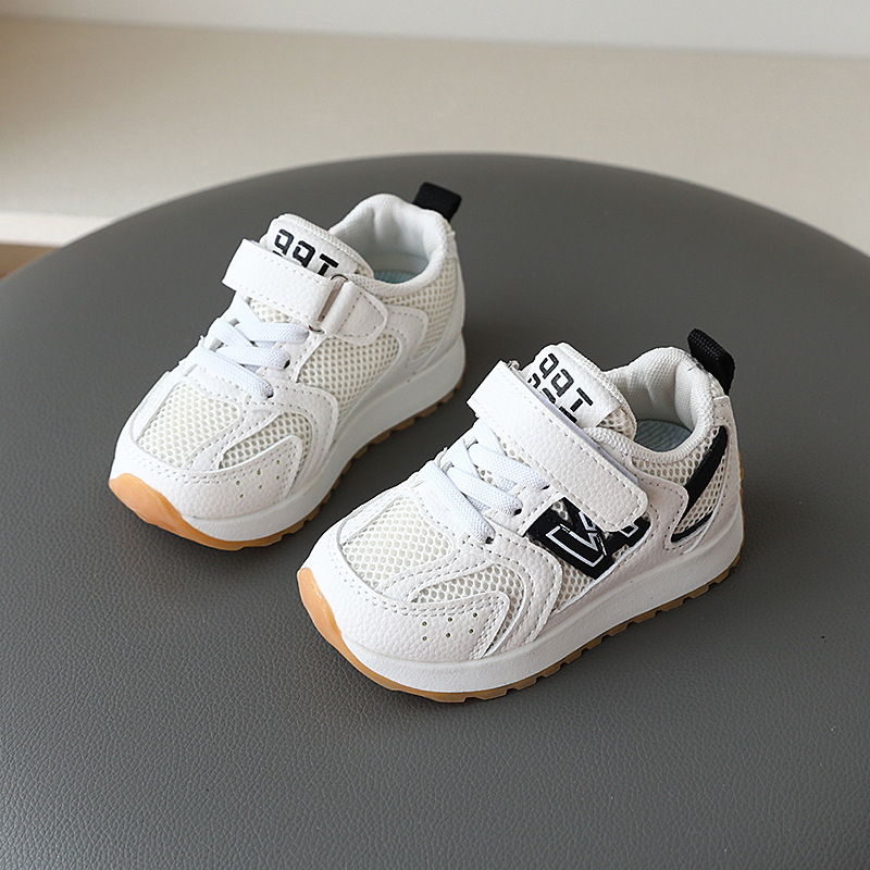 Dječje tenisice za trčanje s prozračnom mrežom, mekani potplat, Velcro zatvarač, unisex, proljeće-jesen